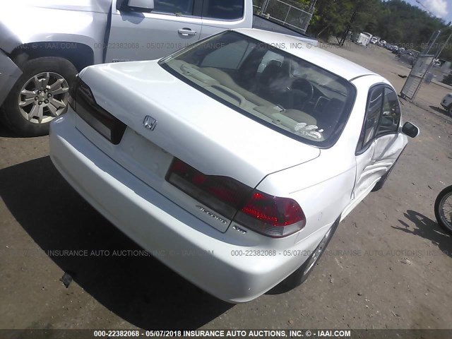1HGCG16522A044906 - 2002 HONDA ACCORD EX 白色 照片 4