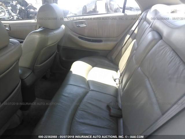 1HGCG16522A044906 - 2002 HONDA ACCORD EX WHITE photo 8