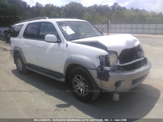 5TDZT34A94S218802 - 2004 TOYOTA SEQUOIA SR5 白色 照片 1