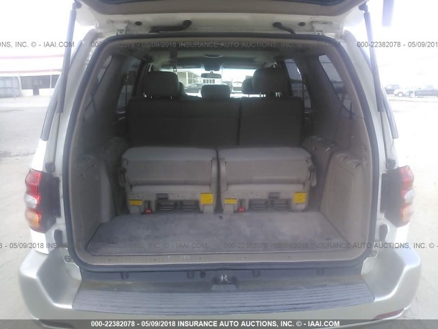 5TDZT34A94S218802 - 2004 TOYOTA SEQUOIA SR5 白色 照片 6
