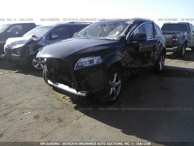WA1DGAFE5DD002986 - 2013 AUDI Q7 PRESTIGE BLACK photo 2