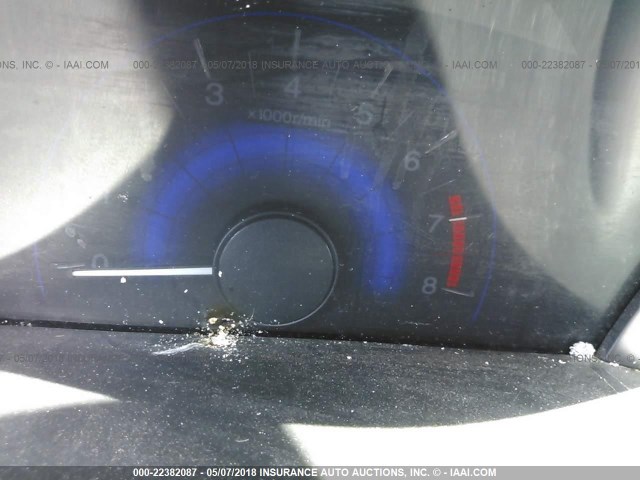 19XFB2F91CE073251 - 2012 HONDA CIVIC EXL მუქწითელი ფოტო 7