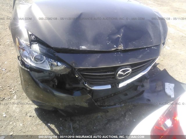 JM1GJ1U55G1405332 - 2016 MAZDA 6 SPORT GRAY photo 6