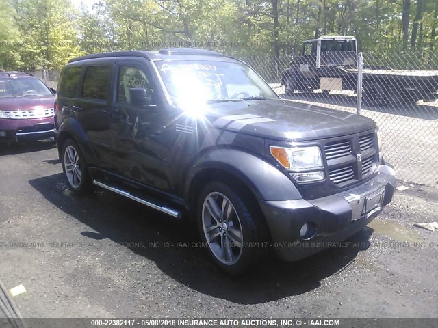 1D4PT6GX1BW500733 - 2011 DODGE NITRO DETONATOR GRAY photo 1