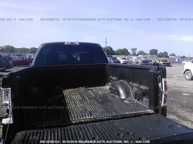 1FTFX1CF6EKD36243 - 2014 FORD F150 SUPER CAB BLACK photo 8