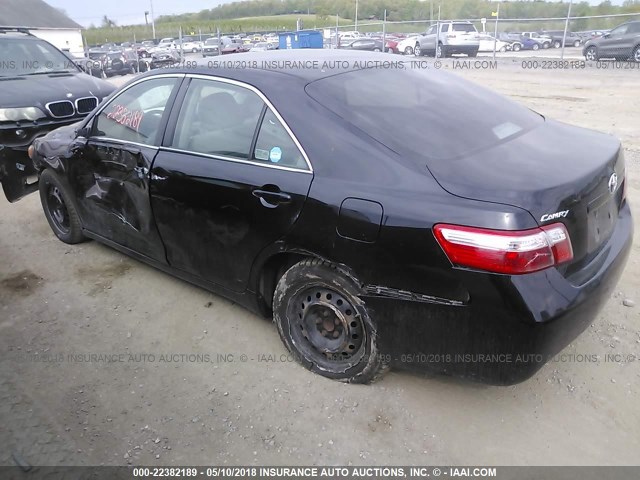 4T1BE46K29U316656 - 2009 TOYOTA CAMRY SE/LE/XLE 黑色 照片 3