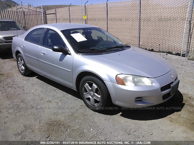 1B3EL46X22N281654 - 2002 DODGE STRATUS SE PLUS SILVER photo 1