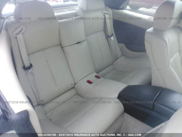 WBAEK13426CN77220 - 2006 BMW 650 I WHITE photo 8