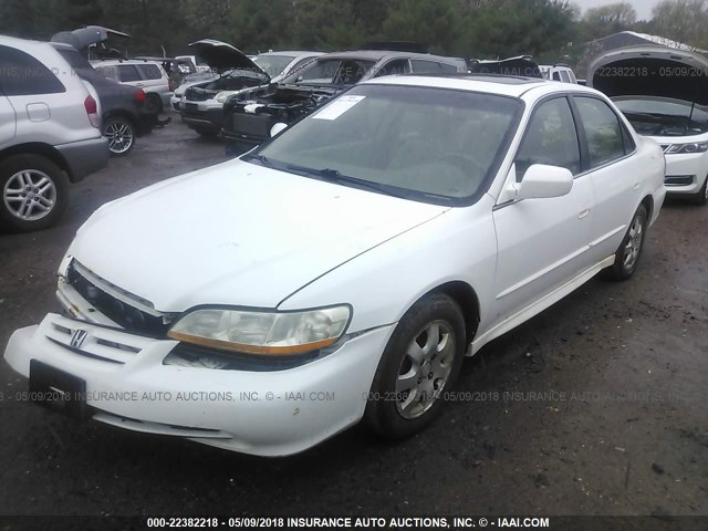 1HGCG56651A092060 - 2001 HONDA ACCORD EX 白色 照片 2