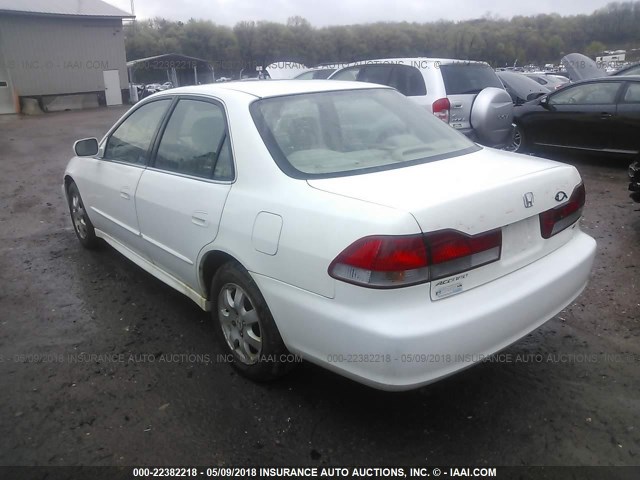 1HGCG56651A092060 - 2001 HONDA ACCORD EX 白色 照片 3