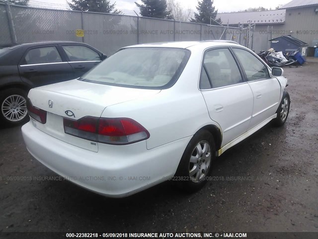 1HGCG56651A092060 - 2001 HONDA ACCORD EX 白色 照片 4