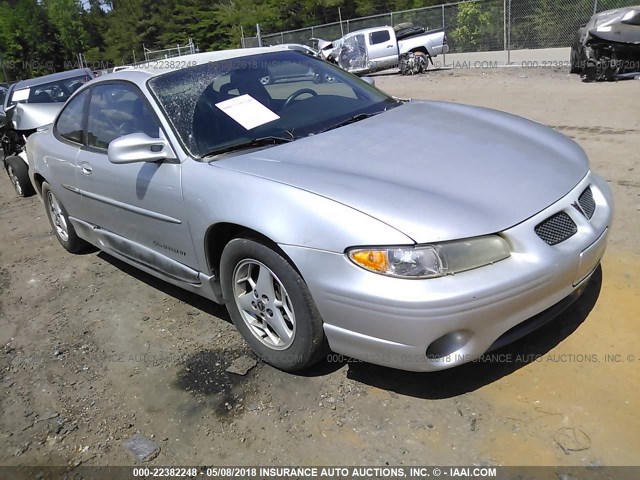 1G2WP12K61F147548 - 2001 PONTIAC GRAND PRIX GT SILVER photo 1