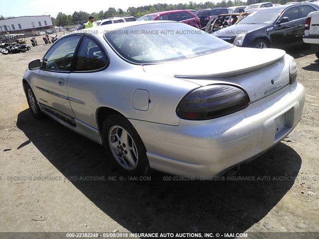 1G2WP12K61F147548 - 2001 PONTIAC GRAND PRIX GT SILVER photo 3