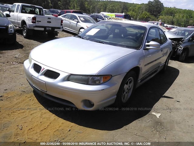 1G2WP12K61F147548 - 2001 PONTIAC GRAND PRIX GT SILVER photo 6