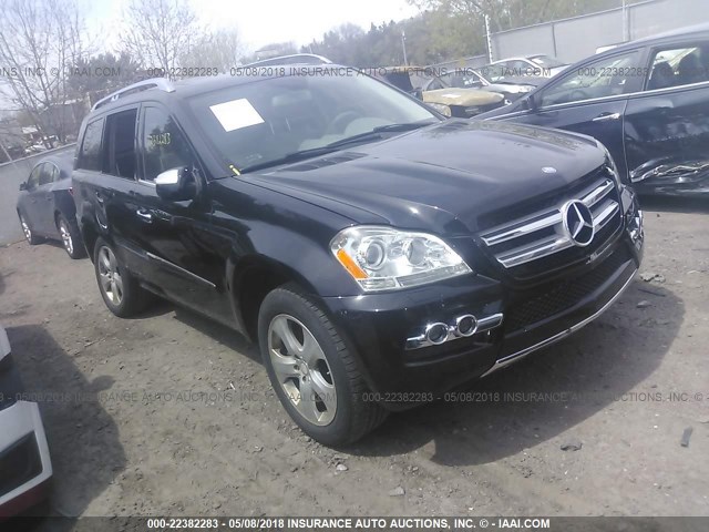 4JGBF7BE1AA576356 - 2010 MERCEDES-BENZ GL 450 4MATIC BLACK photo 1