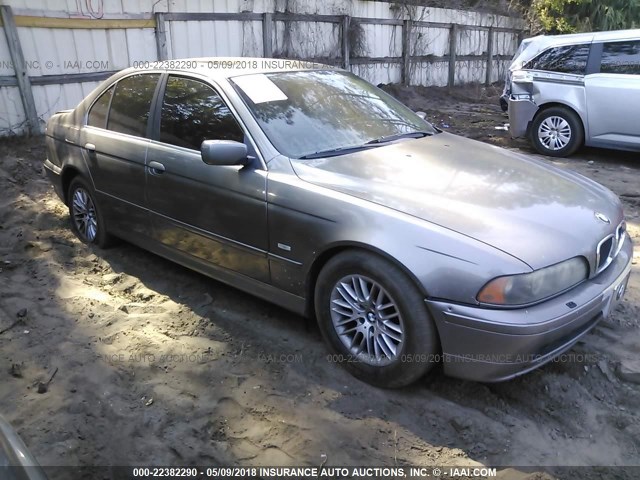 WBADT63413CK33119 - 2003 BMW 530 I AUTOMATIC GRAY photo 1