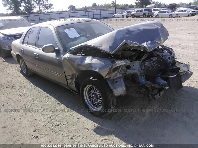 2FAFP74W91X104542 - 2001 FORD CROWN VICTORIA LX TAN photo 1