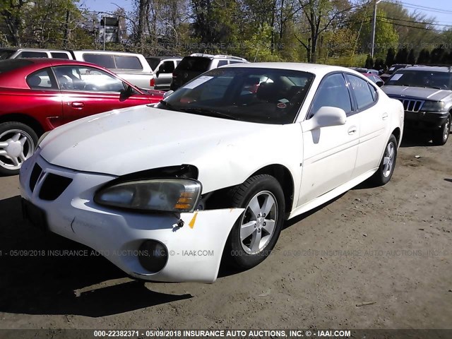 2G2WP552181142794 - 2008 PONTIAC GRAND PRIX თეთრი ფოტო 2
