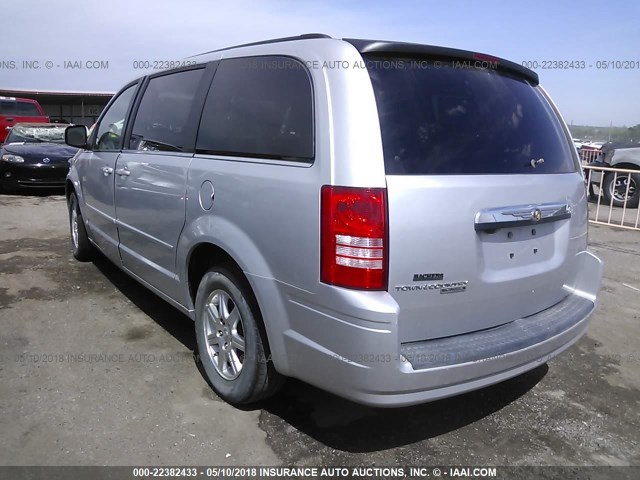 2A8HR54P88R656275 - 2008 CHRYSLER TOWN & COUNTRY TOURING SILVER photo 3