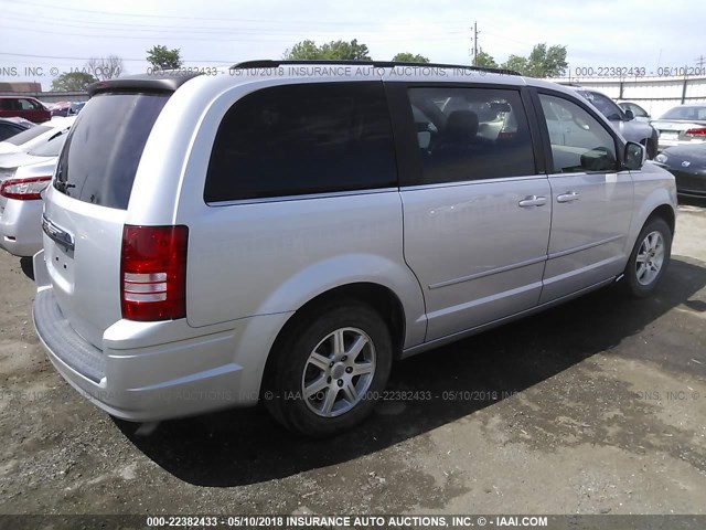 2A8HR54P88R656275 - 2008 CHRYSLER TOWN & COUNTRY TOURING SILVER photo 4