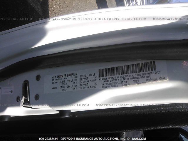 3C6JR6AT6EG246597 - 2014 RAM 1500 ST WHITE photo 9