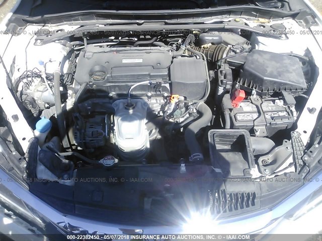 1HGCR2F68GA074816 - 2016 HONDA ACCORD SPORT 白色 照片 10