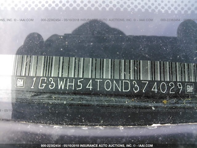 1G3WH54T0ND374029 - 1992 OLDSMOBILE CUTLASS SUPREME S SILVER photo 9