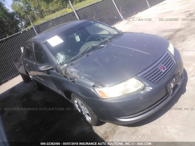 1G8AZ55FX7Z108324 - 2007 SATURN ION LEVEL 2 GRAY photo 1