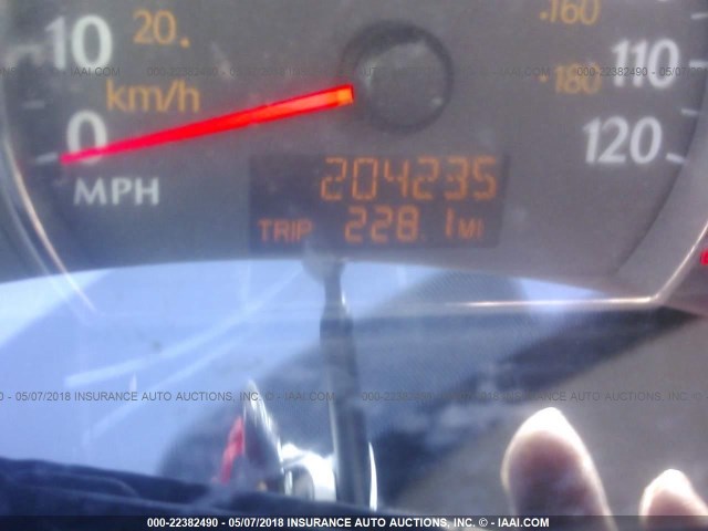 1G8AZ55FX7Z108324 - 2007 SATURN ION LEVEL 2 GRAY photo 7