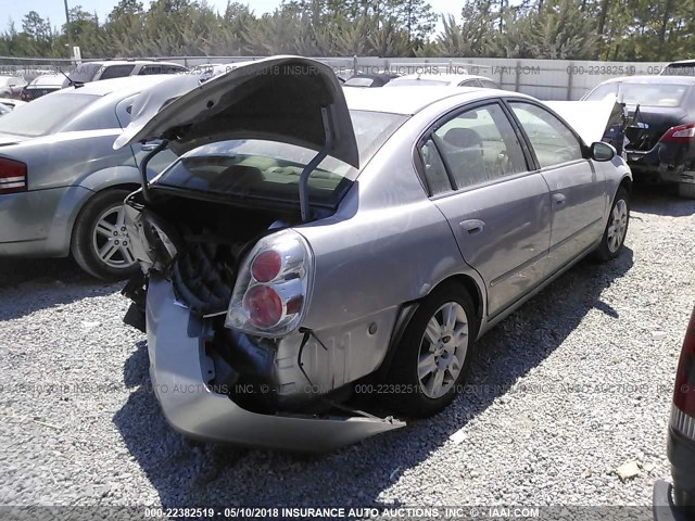 1N4AL11D25N900580 - 2005 NISSAN ALTIMA S/SL SILVER photo 4