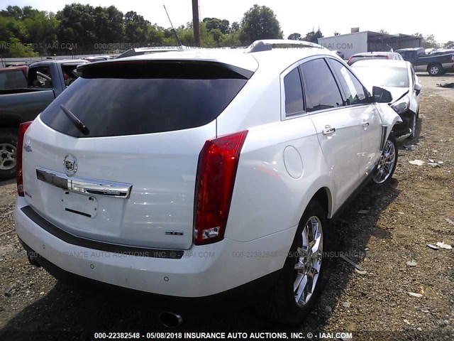 3GYFNCE33ES647597 - 2014 CADILLAC SRX PERFORMANCE COLLECTION WHITE photo 4