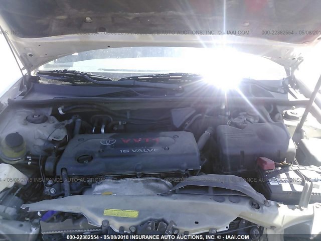 4T1BE30K46U107952 - 2006 TOYOTA CAMRY LE/XLE/SE 银色 照片 10