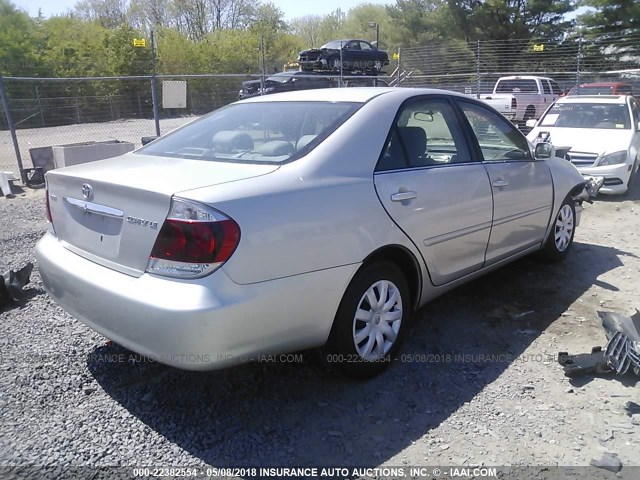 4T1BE30K46U107952 - 2006 TOYOTA CAMRY LE/XLE/SE 银色 照片 4