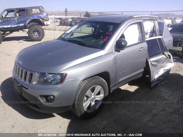 1C4NJDBB3GD566536 - 2016 JEEP COMPASS SPORT GRAY photo 2