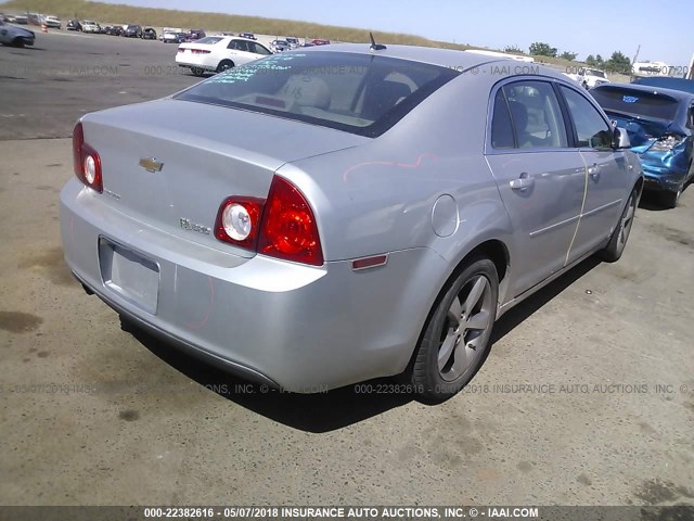 1G1ZF57569F108422 - 2009 CHEVROLET MALIBU HYBRID SILVER photo 4