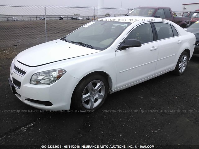 1G1ZB5E13BF216904 - 2011 CHEVROLET MALIBU LS 白色 照片 2