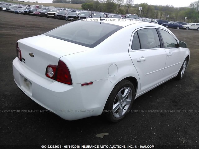 1G1ZB5E13BF216904 - 2011 CHEVROLET MALIBU LS 白色 照片 4