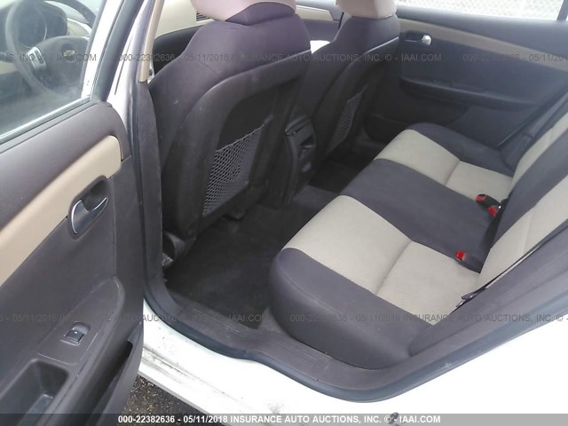 1G1ZB5E13BF216904 - 2011 CHEVROLET MALIBU LS 白色 照片 8