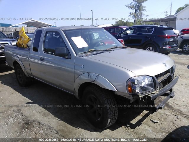 1N6DD26T93C462298 - 2003 NISSAN FRONTIER KING CAB XE GRAY photo 1