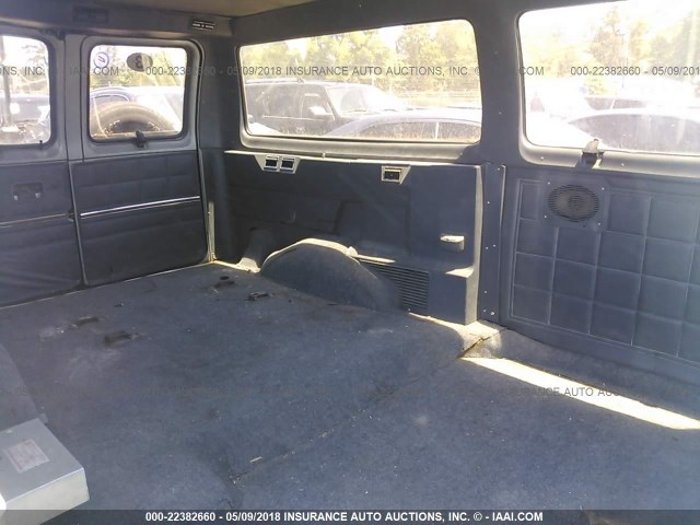 1FMEE11H4LHA73598 - 1990 FORD ECONOLINE E150 GRAY photo 8