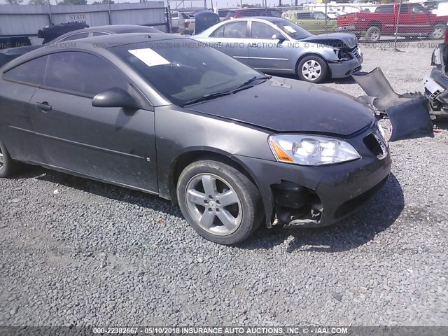 1G2ZH178564195150 - 2006 PONTIAC G6 GT GRAY photo 1