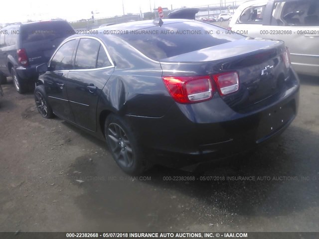 1G11C5SL5EF279331 - 2014 CHEVROLET MALIBU 1LT BLACK photo 3