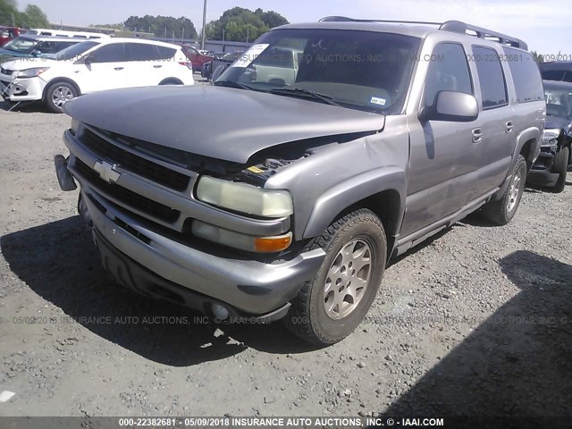 3GNFK16T91G281313 - 2001 CHEVROLET SUBURBAN K1500 Pewter photo 2