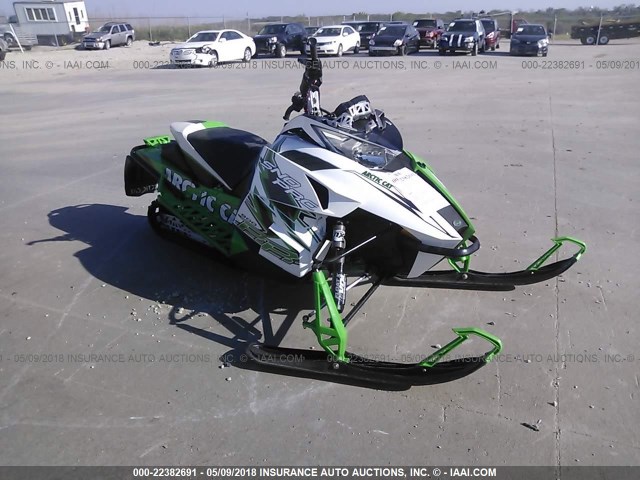 4UF13SNW2DT107732 - 2013 ARCTIC CAT SNOWPRO 800  GREEN photo 1