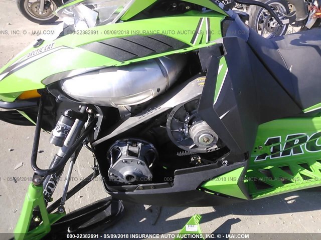 4UF13SNW2DT107732 - 2013 ARCTIC CAT SNOWPRO 800  GREEN photo 10