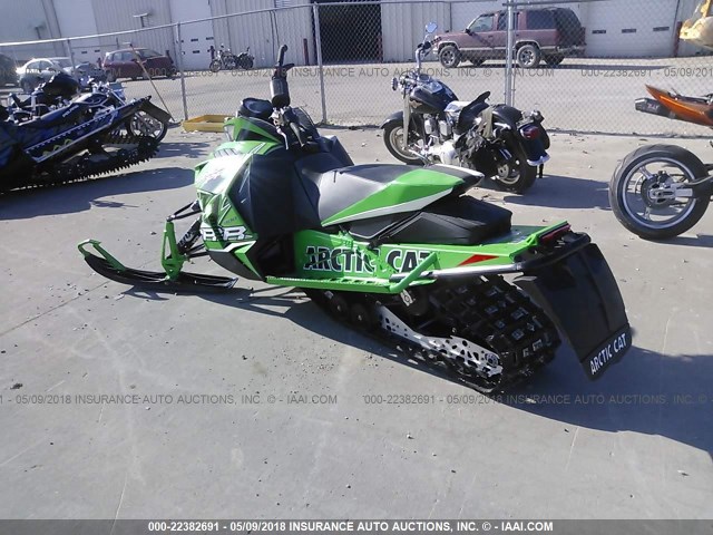4UF13SNW2DT107732 - 2013 ARCTIC CAT SNOWPRO 800  GREEN photo 3