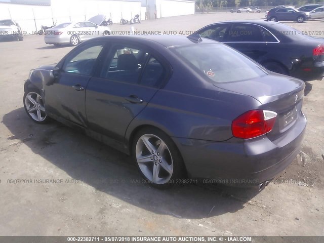 WBAVC935X7K033446 - 2007 BMW 328 XI Boz foto 3