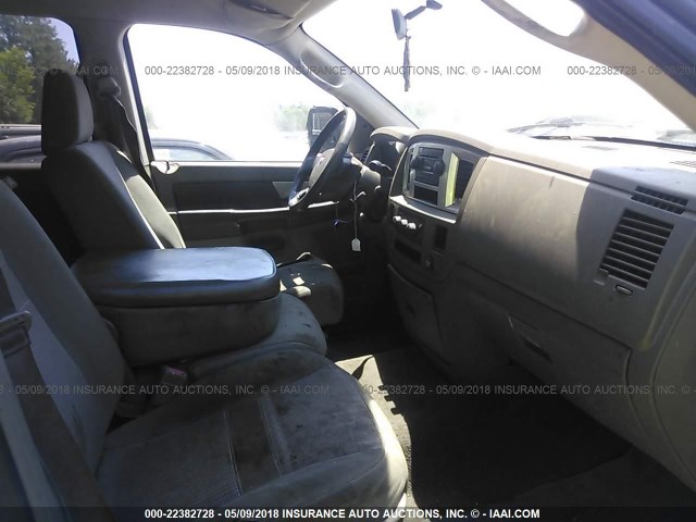 1D7HA18297S197833 - 2007 DODGE RAM 1500 ST/SLT WHITE photo 5