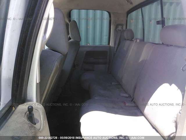 1D7HA18297S197833 - 2007 DODGE RAM 1500 ST/SLT WHITE photo 8