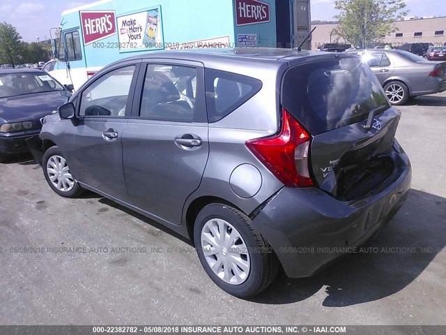 3N1CE2CP2GL383765 - 2016 NISSAN VERSA NOTE S/S PLUS/SV/SL/SR GRAY photo 3